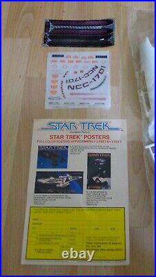 1979 AMT Star Trek USS Enterprise The Motion Picture Model Kit S970 New Open Box