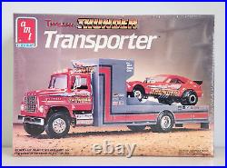 1986 AMT ERTL Tennessee Thunder Transporter Hauler 1/25 Model 6636, New Sealed