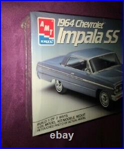 1989 Amt Ertl 1/25 1964 Chevolet Impara SS Impala Model Kit New Sealed #6564