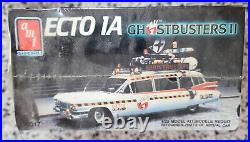 1989 Amt/ertl Ecto 1a Ghostbusters II Cadillac 1/25 Scale Model, Sealed Box, Aus