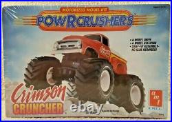 1989 ERTL AMT PowRCrushers Power Crushers Motorized Model Kit Crimson Cruncher