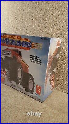 1989 ERTL AMT PowRCrushers Power Crushers Motorized Model Kit Crimson Cruncher