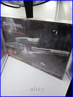 1991 Star Trek VI Undiscovered Country USS Enterprise Model Kit WithBonus TNG Ship