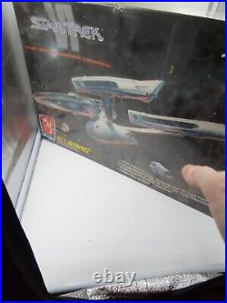 1991 Star Trek VI Undiscovered Country USS Enterprise Model Kit WithBonus TNG Ship