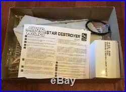 1995 AMT ERTL Star Wars Star Destroyer with Lighting System Box Set Model Kit