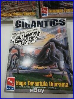 1996 AMT Gigantics Model Kits SET OF 3 Brand NEW 2 Sealed Mantis Spider Scorpion