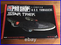 1999 AMT ERTL Pro Shop Star Trek Lighted U. S. S. Yamaguchi Model Kit #30038 New