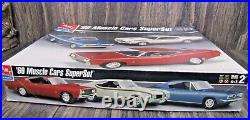 1999 AMT ERTL Rare'69 Plymouth Muscle Cars Super Set 125 Scale Model #30079
