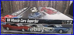 1999 AMT ERTL Rare'69 Plymouth Muscle Cars Super Set 125 Scale Model #30079