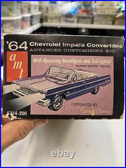1/25 AMT 1964 Chevrolet Impala Convertible See Pics Read Description Sold As Is