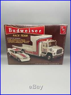 1/25 AMT Budweiser Race Team Transporter Kit #6501 1977 issue F/S