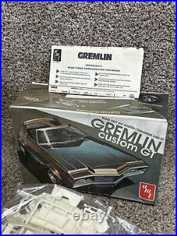 1/25 AMT RARE Complete AMC Custom Gremlin GT Sealed Bag # T221 Made in USA