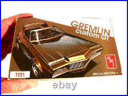 1/25 AMT RARE Complete AMC Custom Gremlin GT Sealed Bag # T221 Made in USA