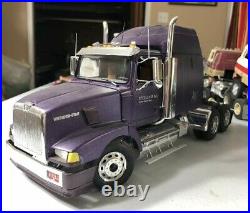 1/25 AMT Western Star Steelcase Inc Junkyard built purple truck