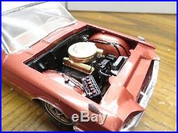 1/25 Amt 1966 Ford Thunderbird Hardtop Pro Built Model Ember Glow & White