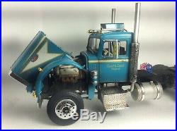 1/25 Built DETAILED! Model Truck Amt Peterbilt California Hauler Weathered