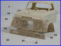 1/25 Ford N 950 model 1964 Resin cab conversion for AMT kit limited edition #60