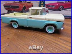 1/25 Original Amt 1960 Ford Pickup Nice Clean Built Up Model