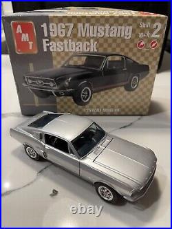 1/25 SCALE AMT 1967 FORD MUSTANG FASTBACK MODEL KIT (open To all offers, PM me)