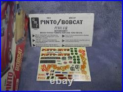 1/25 Scale Amt 1976 Ford Pinto/mercury Bobcat 2-in-1 Funny Car White Model Kit