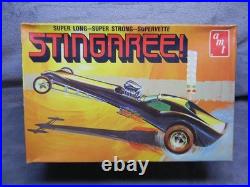 1/25 Scale Amt Original Vintage Stingaree White Dragster Model Kit #t198-mib