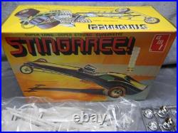 1/25 Scale Amt Original Vintage Stingaree White Dragster Model Kit #t198-mib