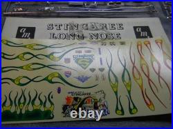 1/25 Scale Amt Original Vintage Stingaree White Dragster Model Kit #t198-mib