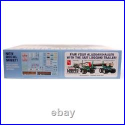 1/25 Scale Model Kit AMT Alaskan Hauler Kenworth Tractor, 300 Parts, Skill 3