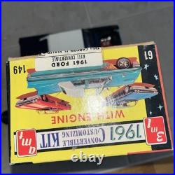 1/25 Scale Vintage 1961 Convertible Customizing Kit AMT 3 n 1 Car Kit 1960s