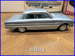 1/25 Vintage Amt 1962 Ford Falcon Caspian Blue Clean Dealer Promo