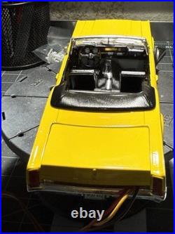 1/25 scale Lowrider model car with hydraulics, No switch Box, As is