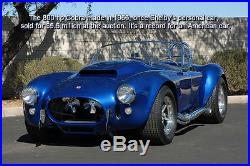 1 AC Cobra Shelby Ford 1966 GT Race Sport Car 40 Vintage Carousel Blue Model 18