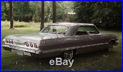 1 SS Chevy 409 Impala 1960s Sport Car Vintage 24 Carousel Silver 12 Metal 18