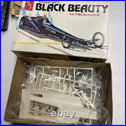 1st Issue Vintage AMT T176 STEVE MCGEE BLACK BEAUTY Model Kit 1/25 1970s