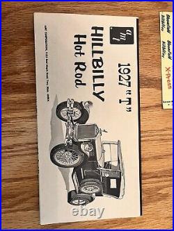 27Ford Model T, Hillbilly Hot Rod 1.25, By AMT Issued In 1967. Open Box