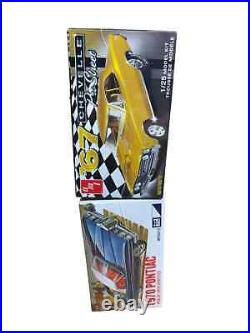 2 Model Kits AMT 1/25 1967 Chevy Chevelle + MPC 1970 Pontiac Bonneville Pick-Up