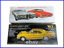 2 Model Kits AMT 1/25 1967 Chevy Chevelle + MPC 1970 Pontiac Bonneville Pick-Up