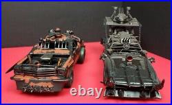 2 Very Unique Post Apocalyptic Custom Built Models 125 Scale Diorama