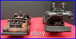 2 Very Unique Post Apocalyptic Custom Built Models 125 Scale Diorama