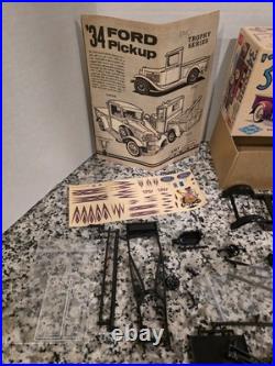 34 Ford Pickup Truck 1934 1/25 Model Kit AMT Vintage MIB NEW Unbuilt 34 Ford Pickup Truck 1934 1/25 Model Kit AMT Vintage MIB NEW Unbuilt