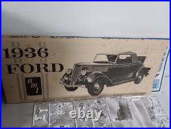 36 Ford Coupe Roadster AMT 125 Model Kit 2336 Parts Lot