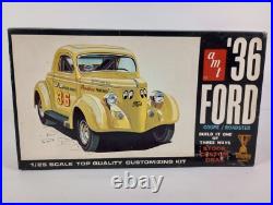 36 Ford Coupe Roadster AMT 125 Model Kit 2336 Parts Lot
