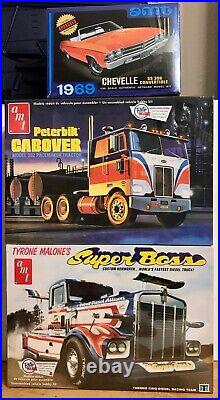 3 AMT Peterbilt CABOVER PACEMAKER 352 TRACTOR/Tyrone Malone SUPER BOSS Truck/19