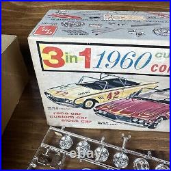 3 In 1 1960 Customizing Convertible Kit AMT Model Car Kit Race Custom Stock