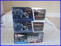 3- Mpc-amt- Space 1999 Hawk Mark IX & Eagle 1 Transporter Model Kits- 2-sealed