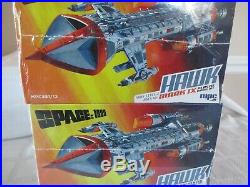 3- Mpc-amt- Space 1999 Hawk Mark IX & Eagle 1 Transporter Model Kits- 2-sealed