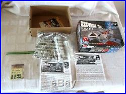 3- Mpc-amt- Space 1999 Hawk Mark IX & Eagle 1 Transporter Model Kits- 2-sealed