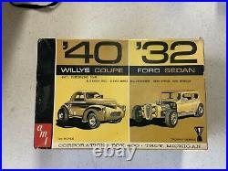 40 Willys Coupe And 1932 Ford Sedan Trophy Series Double Kit