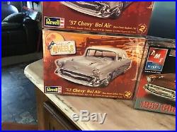 4 1/25 Revell n AMT 1957 Chevy Sealed Model Kits NIB