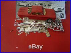 4 Model Kits Amt 1961 61 62 Chevy Convertible 1962 Impala Hardtop Corvar Barris